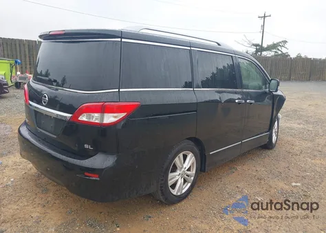 2012 Nissan Quest Sl z USA, uszkodzony, nr VIN JN8AE2KP0C9048856
